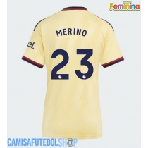 Camisa de time de futebol Arsenal Mikel Merino #23 Replicas 3º Equipamento Feminina 2026-27 Manga Curta